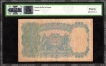 PMCS 30 Graded Ten Rupees Banknote Signed by C D Deshmukh of King George VI of 1944.