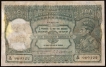 Banknote of British India of Hundred Rupees Signed by C D Deshmukh of 1944 of Karachi Circle.