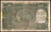 Banknote of British India of Hundred Rupees Signed by C D Deshmukh of 1944 of Karachi Circle.