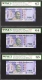 PMCS graded Fancy Hundred Rupees Banknote of Republic India of Signed by Urjit R. Patel of 2018.