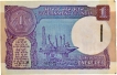 One Rupee Banknotes Bundle Signed by Bimal Jalan of Republic India of 1990.