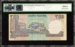 Serial Number Printing Error PMCS 30Graded Hundred Rupees Banknote of Republic India Signed by D Subbarao of 2013.