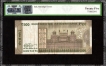 Ink Smudge Error  PMCS 25 Graded Hundred Rupees Banknote of Republic India Signed by Urjit R Patel of 2018.