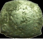 Punch Marked Coin. Surashtra Janapada. 1/4 Karshapana. Silver.