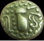 Malwa Gahaiya - Anonymous. (3) Coins. Diff verity. Diff Figure. Good as a collection.  