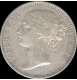 Victoria Queen. Silver. 1 Rupee. 1840. Divided Legend. 