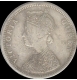 Victoria Queen. Silver. 1 Rupee. 1862. A/I. 1/2 Dot. Bombay Mint. XF. Scarce.