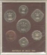 Proof Set. 1950. Rupia Anna Series. Set of 7 coins.