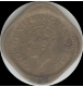 George VI, Nickel-Brass, 1/2 Anna, 1942, Error, Misprinted On Top. About Very Fine, Scarce.