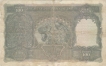 KGVI. 100Rs. 1942. Wmk: Profile Head. J.B. Taylor. Lahore Circle. A40 279508. Fine. Scarce. 