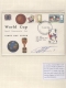 England Star Sir Geoffrey Charles Hurst Signed FDC. 1966. World Cup Special Commemorative Issue.