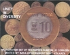 Proof Set. 2004. Unissued Proof set. Unity in Diversity. Bi-Metal Coin. 10 Rs.