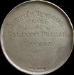 Hallmarked Silver Medal by Agriculture College, Cawnpore, 4 Year Diploma Final. Year 1918, Very Fine, Rare