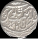 Silver Rupee Indo- French of Arcot in the name of  Shah Alam II .