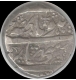 Kashmair, Silver Rupee, Gulab Singh, 'JHS'. KM Y13, 