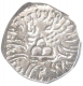 Silver Drachma Coin of  Svami Rudrasena III of Kardamaka family of Western Kshatrapas.