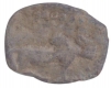 Lead Coin of Rudrasena III of Western Kshatrapas.