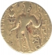 Gold Dinar Coin of Samudragupta of Gupta Dynasty.