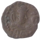 Copper Drachma Coin of Toramana II  of Uncertain Kashmir mint of Huna Dynasty.