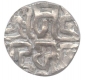 White Gold Base  Coin of Gangeya Deva of Kalachuri Dynasty.