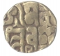 Base Gold Four and Half Masha Coin of Kirtti Varman of Chandela Dynasty.