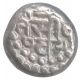 Silver Dramma Coin of Jaitra Simha of Chowhans of Ranthambhor.