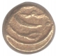 Gold Fanam Coin of Almagir II of  Kolar mint of Vijayanagar Empire.