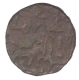 Copper Dam Coin of Ibrahim Shah Suri of Delli Sultanate.