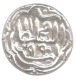 Silver One Sixth Tanka Coin of Qutub Ud Din Bahadur Shah of Gujarat Sultanate.