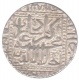 Ahmadabad. Silver Rupee. AH 984. Early Type. Wide Flan. Well hammered. Ex Fine. Rare.