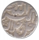 Silver One Rupee Coin of Akbar of Lahore Mint.