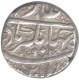 Silver One Rupee Coin of Jahangir of Ahmadnagar Mint.