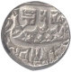 Silver One Rupee Coin of Jahangir of Ahmadnagar Mint.