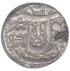 Silver One Rupee Coin of Jahangir of Ahmadnagar Mint.