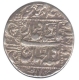 Silver One  Rupee Coin of Shah Jahan of Lakhnau Mint.