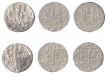 Silver One Rupees Coin of Shah Jahan.