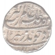 Silver One Rupee Coin of  Aurangzeb Alamgir of Ahmadnagar Mint.