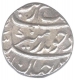 Silver One  Rupee Coin of Aurangzeb Alamgir of Alamgirpur Mint.