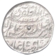 Silver One Rupee Coin of Aurangzeb Alamgir of Aurangabad Mint.