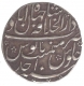 Silver One Rupee Coin of Aurangzeb Alamgir  of Shahjahanabad Mint.