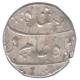 Silver One Rupee Coin of Coin of  Shah Alam Bahadur of Akbarabad Mustaqir ul Mulk Mint.