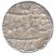 Silver One Rupee Coin of Coin of  Shah Alam Bahadur of Akbarabad Mustaqir ul Mulk Mint.