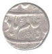 Silver One Rupee Coin of Shah Alam Bahadur of Murshidabad Mint.