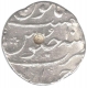 Silver One Rupee Coin of Muhammad Shah of Ahmadabad Mint.