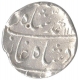 Silver One Rupee Coin of Muhammad Shah of Ahmadabad Mint.