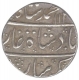 Silver One Rupee Coin of Muhammad Shah of Muhammadabad Banaras Mint.