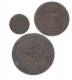 Copper Coins of Sayaji Rao III of Baroda State.