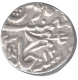 Silver One Rupee Coin of  Bhopal State.