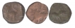 Copper Paisa  Coins of Namdar Khan of Elichpur of Hyderabad Feudatory.