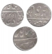 Silver One  Rupee Coins of Sikandar Jah of Farkhanda Bunyad Hyderabad Mint of Hyderabad State.